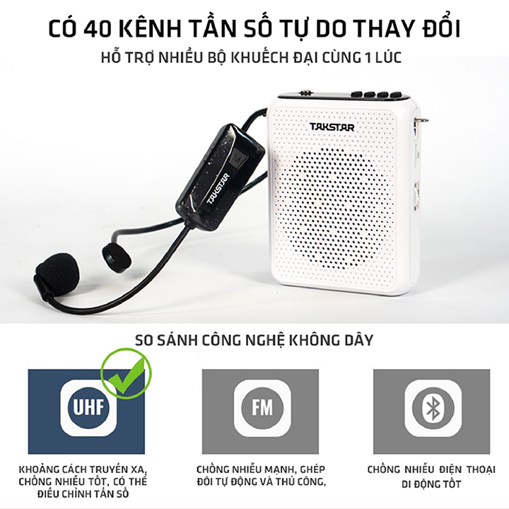 Máy trợ giảng Takstar E300W