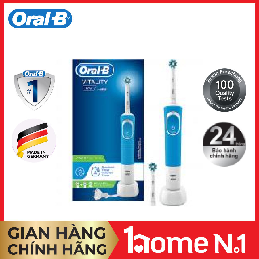 Bàn chải đánh răng Oral Vitality Plus Flossaction