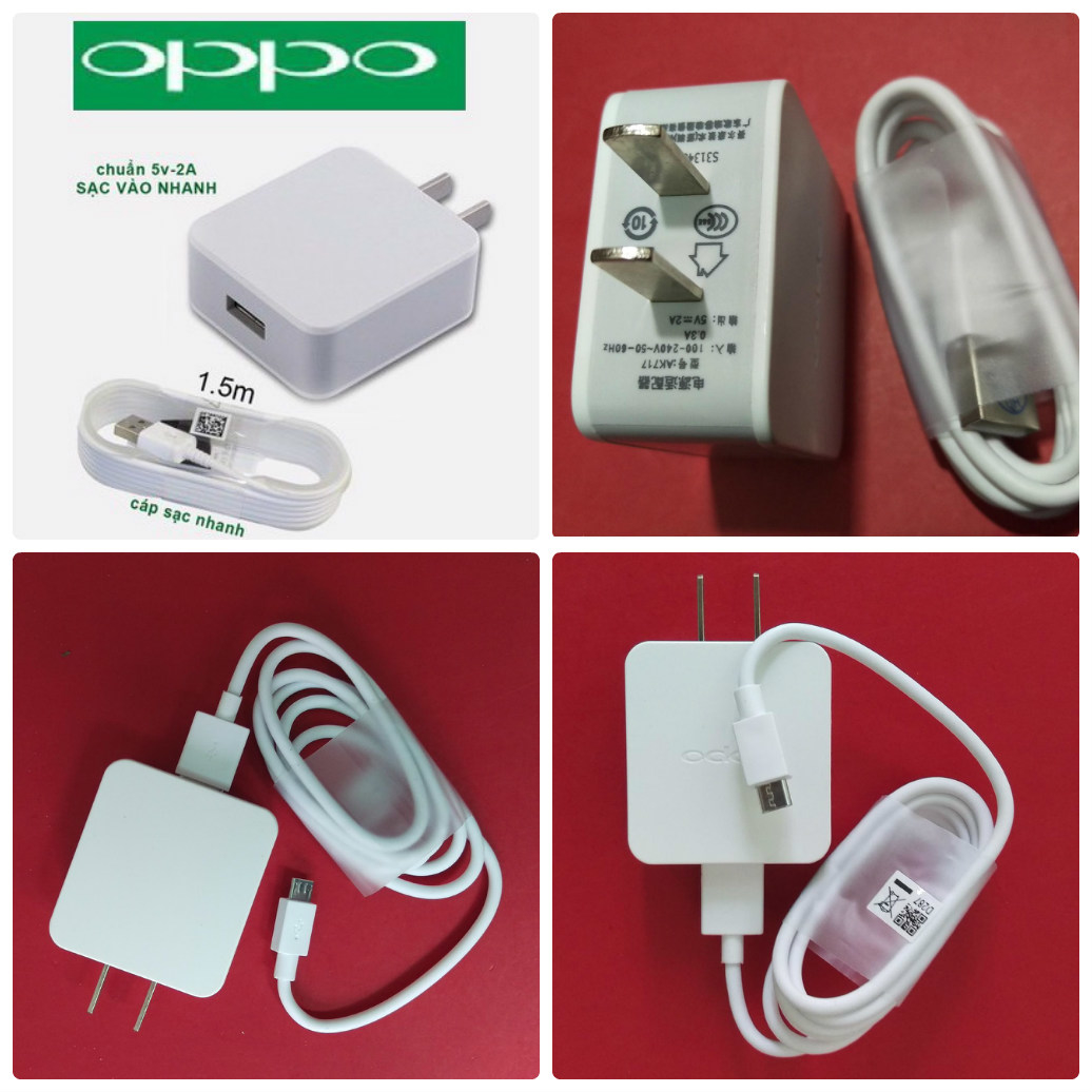 Bộ sạc Oppo AK717-2A