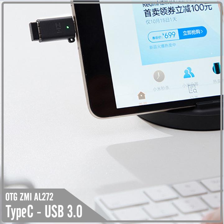 USB OTG Zmi AL272 chuyển từ TypeC USB 3.0