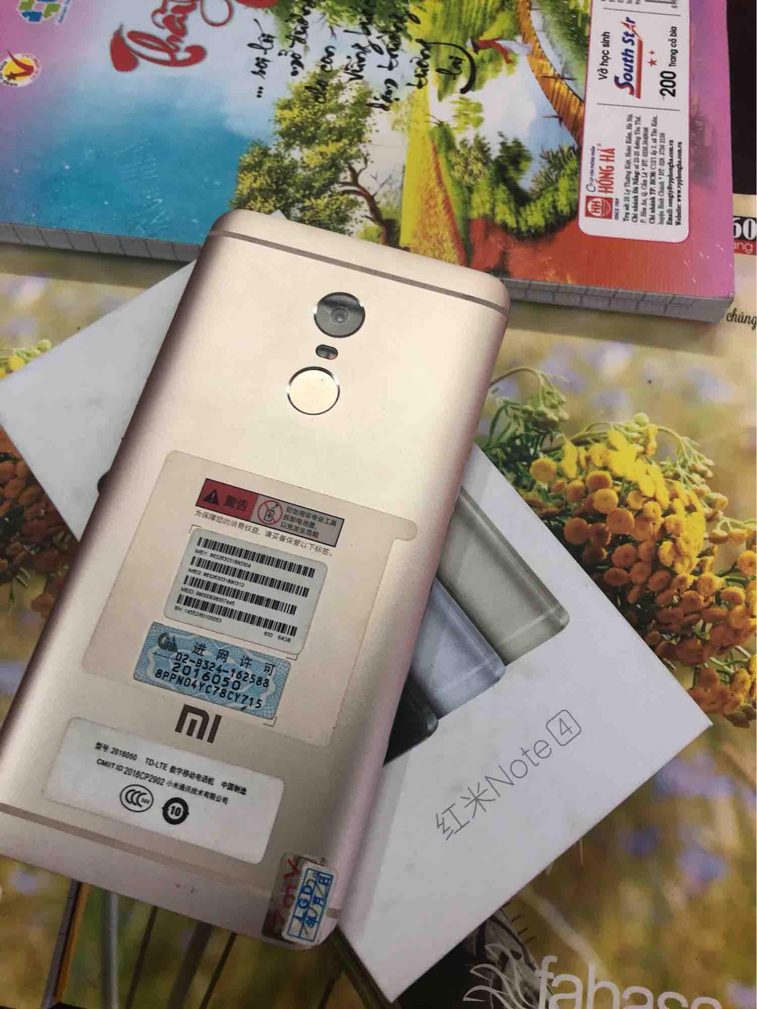 Điện thoại Xiaomi Redmi Note 4 - 64GB, Ram 4GB
