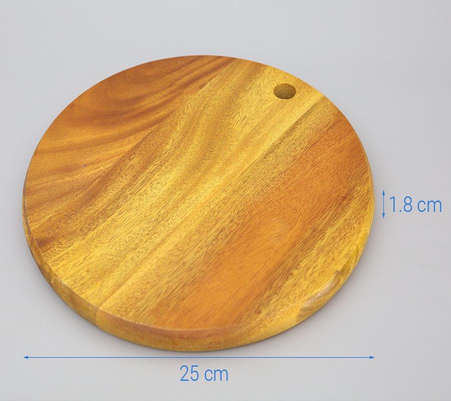 Thớt gỗ tròn 30 cm