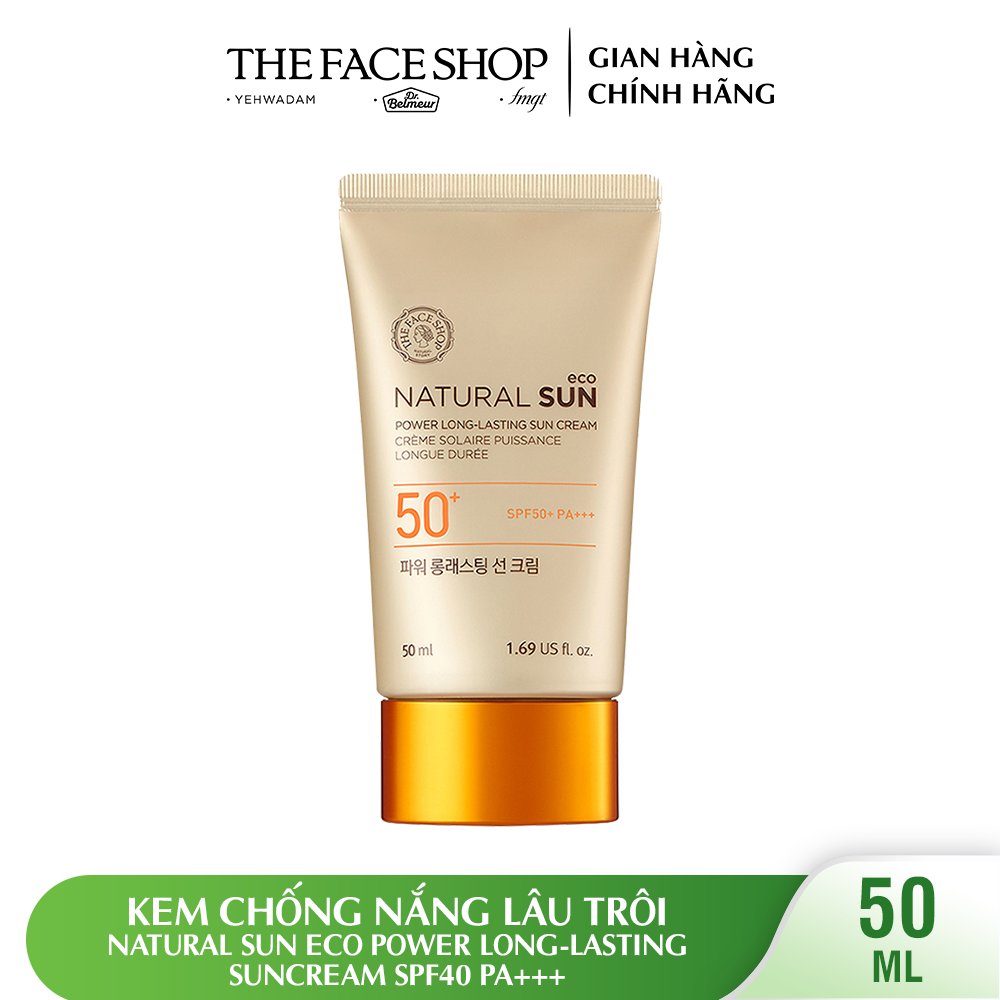Kem chống nắng TFS Natural Sun ECO Power Long lasting SPF50 - 50 ml