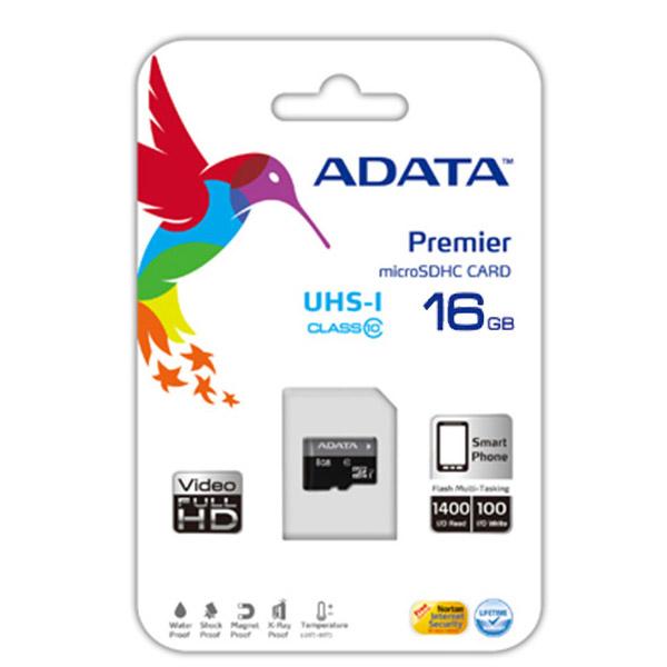 Thẻ nhớ MicroSDHC ADATA Class 10 16GB