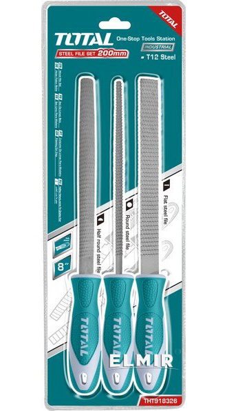 Bộ Giũa Gỗ 3 Chi Tiết Total Tht918326