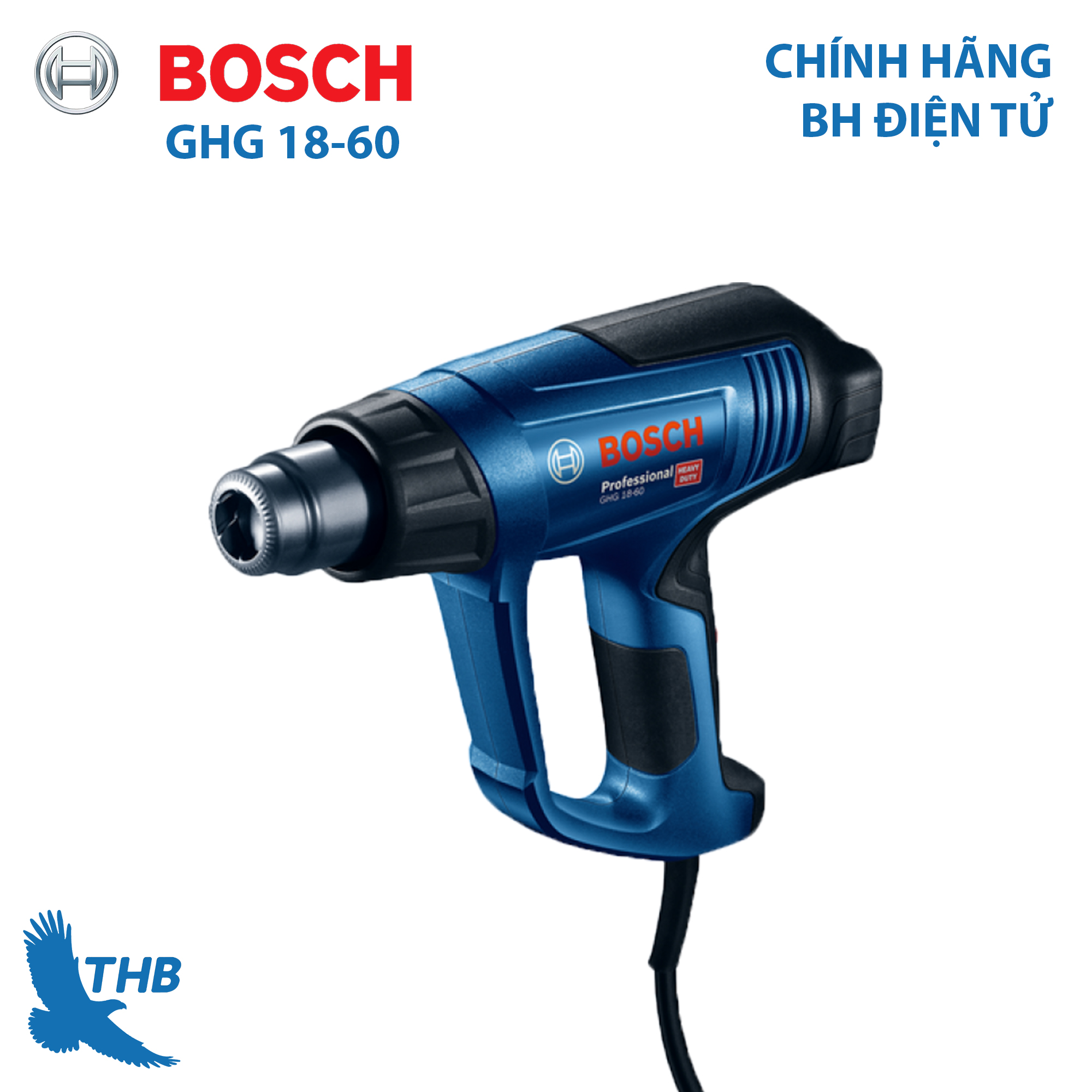 MÁY THỔI NHIỆT BOSCH GHG 18-60