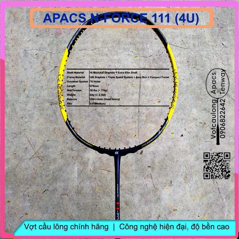 Vợt cầu lông Apacs Force 111