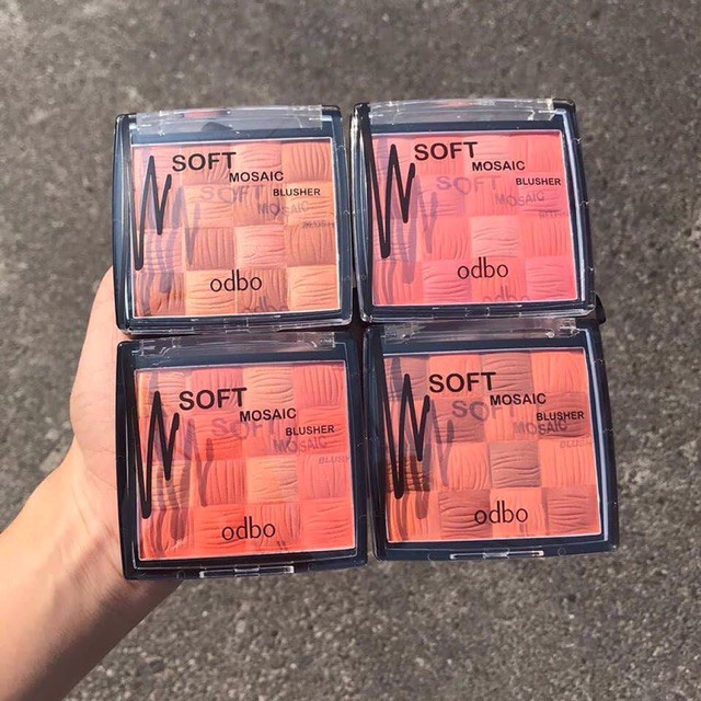 Má Hồng Odbo Soft Mosaic Blusher