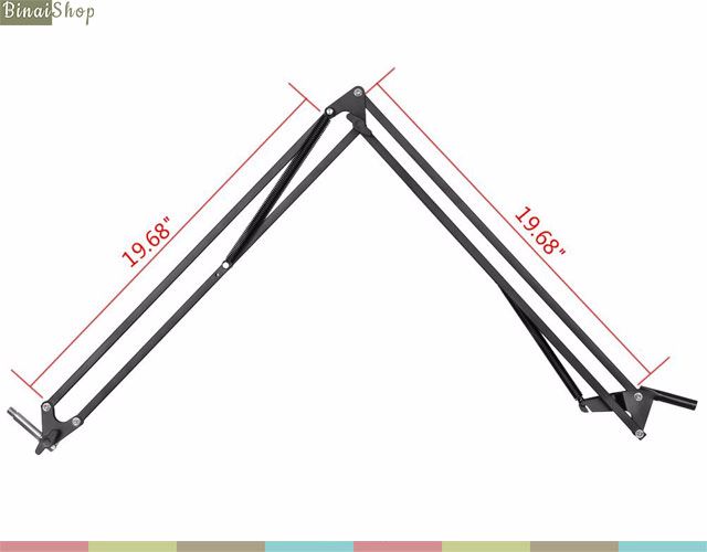 Chân đế micro kẹp bàn cỡ lớn NB-39