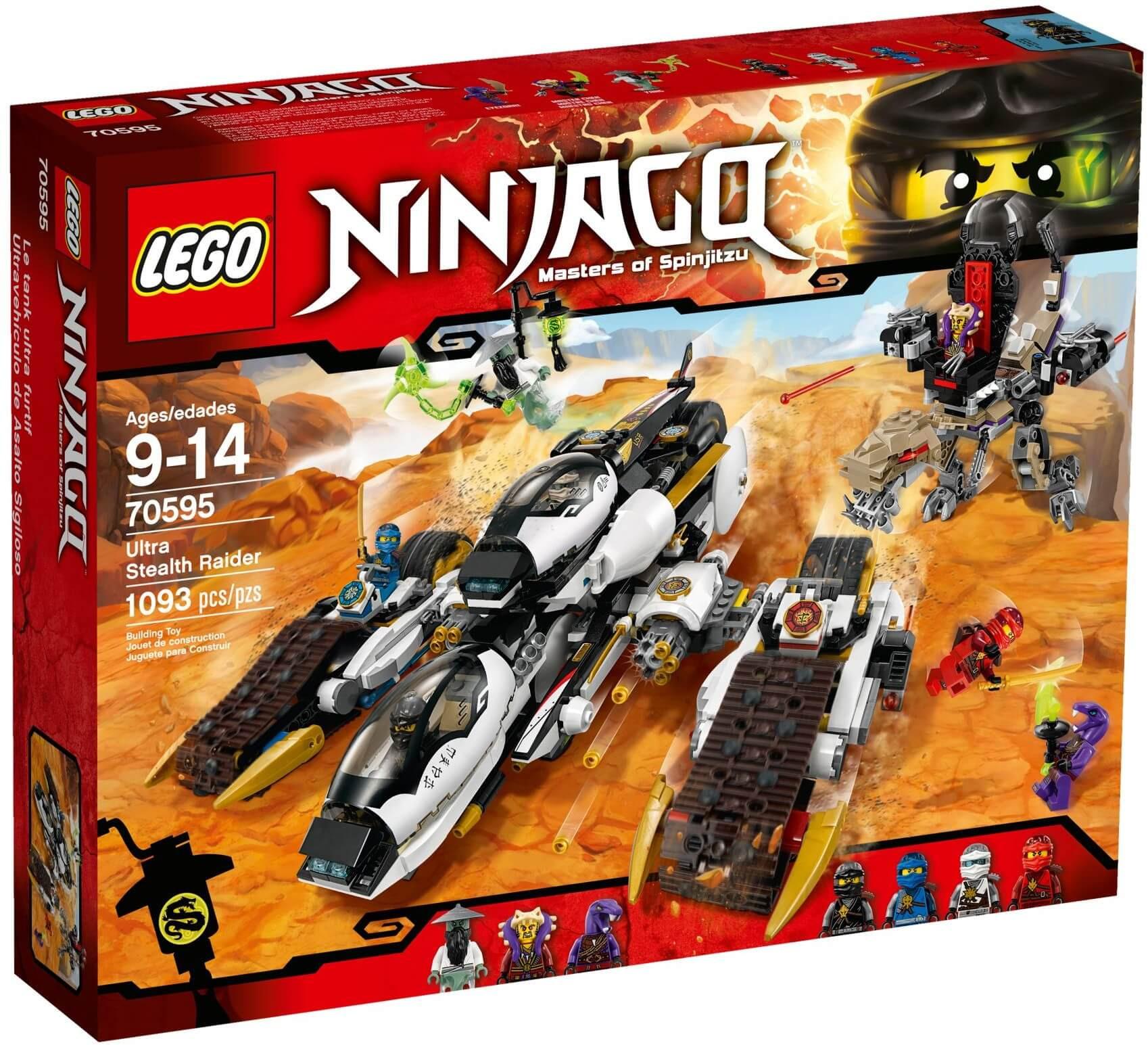 Mô hình Lego Ninjago – Phi cơ chiến đấu bí mật 70595