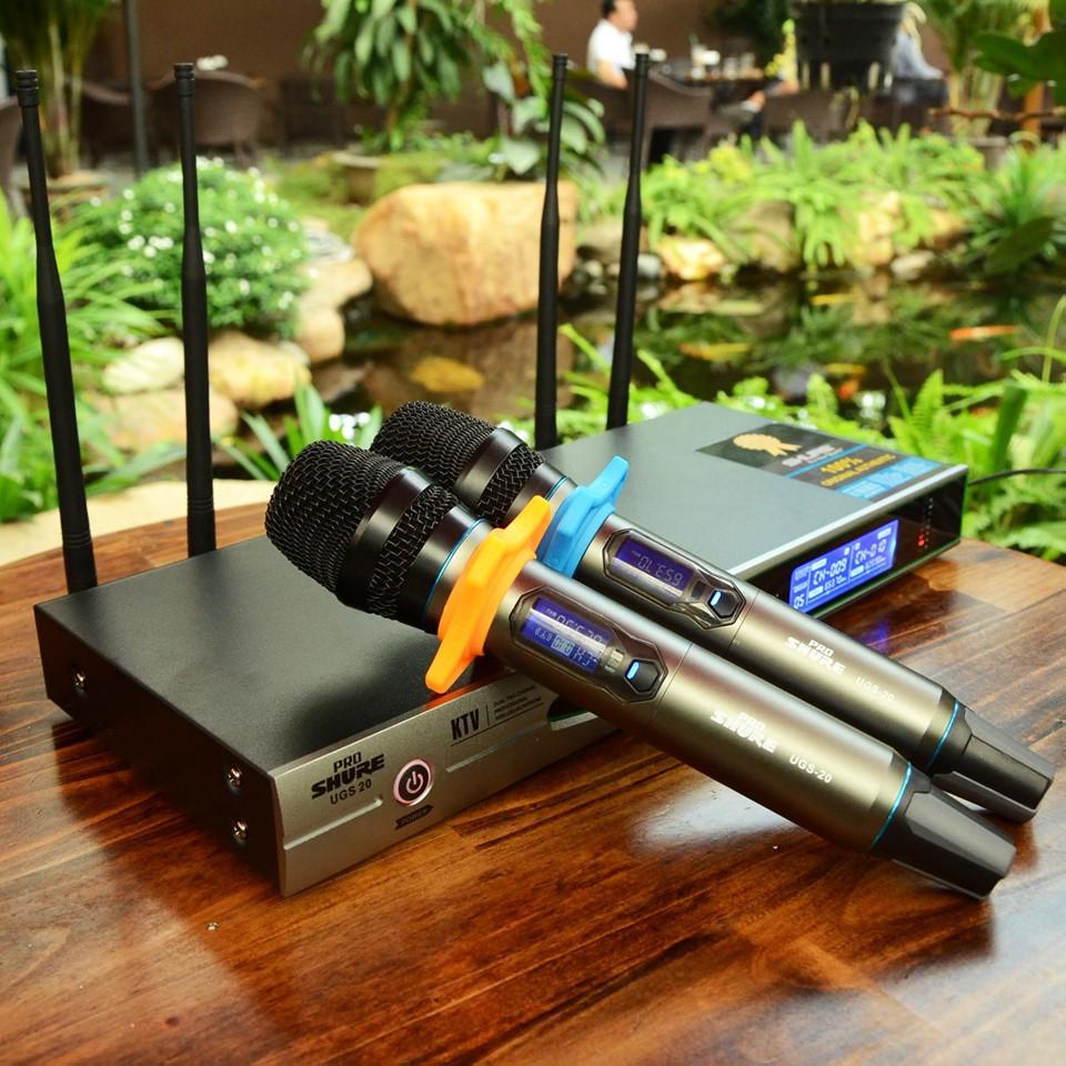 Micro karaoke không dây Shure UGS20