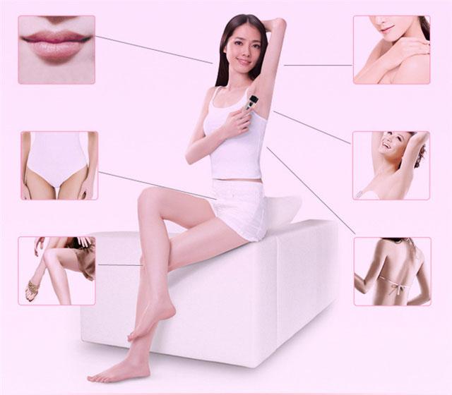 Máy cạo lông nách Kemei KM-1012