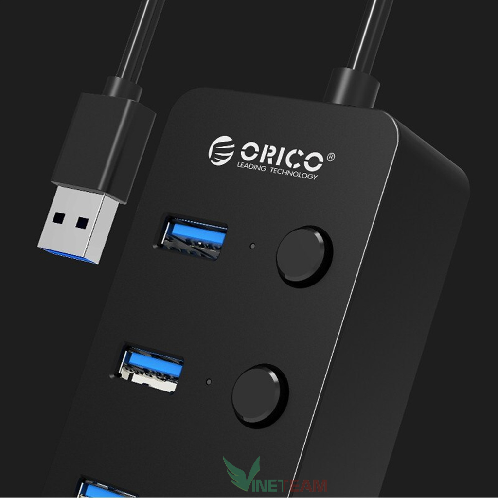 Bộ chia 4 Port USB 3.0 ORICO W9PH4-U3
