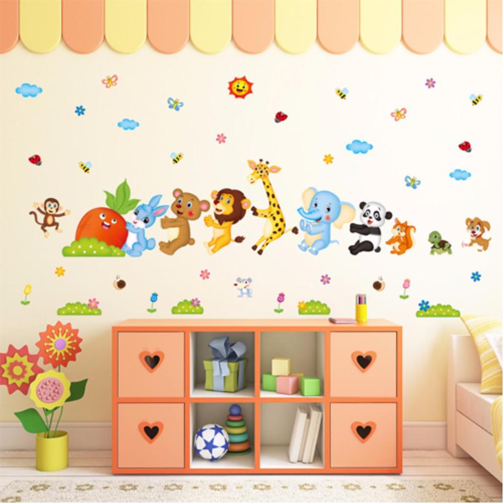 Decal thỏ nhổ cà rốt XL8221