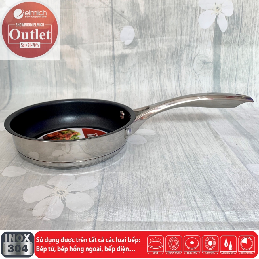 CHẢO INOX CHỐNG DÍNH ELMICH EL-3760