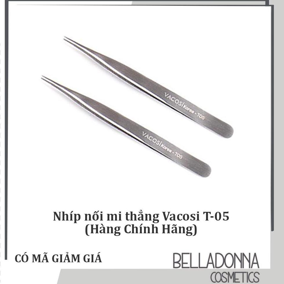 Nhíp nối mi thẳng Vacosi T05