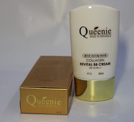 Kem trang điểm Queenie Collagen Revital 50ml