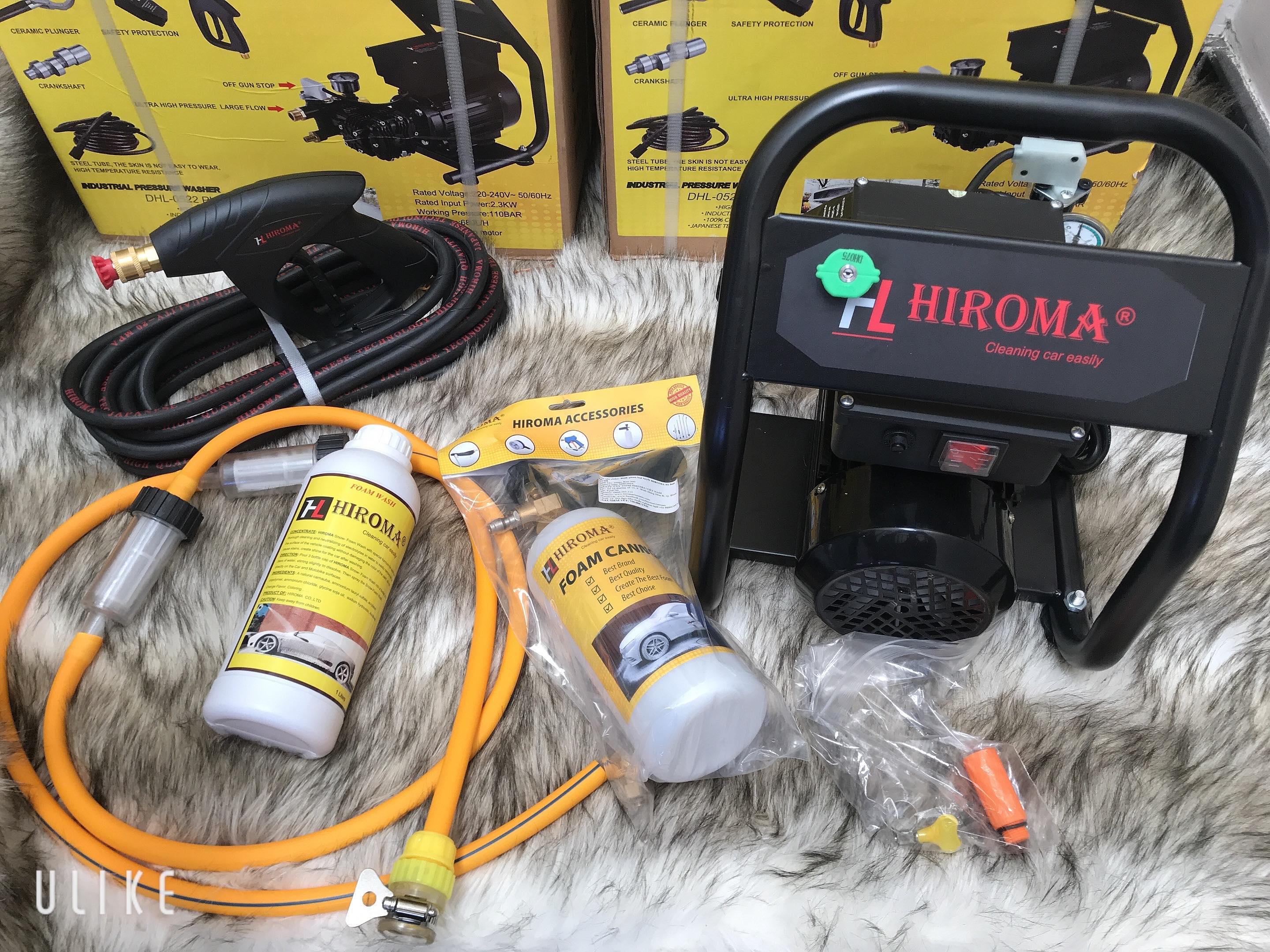 MÁY RỬA XE CAO ÁP HIROMA DHL-0522