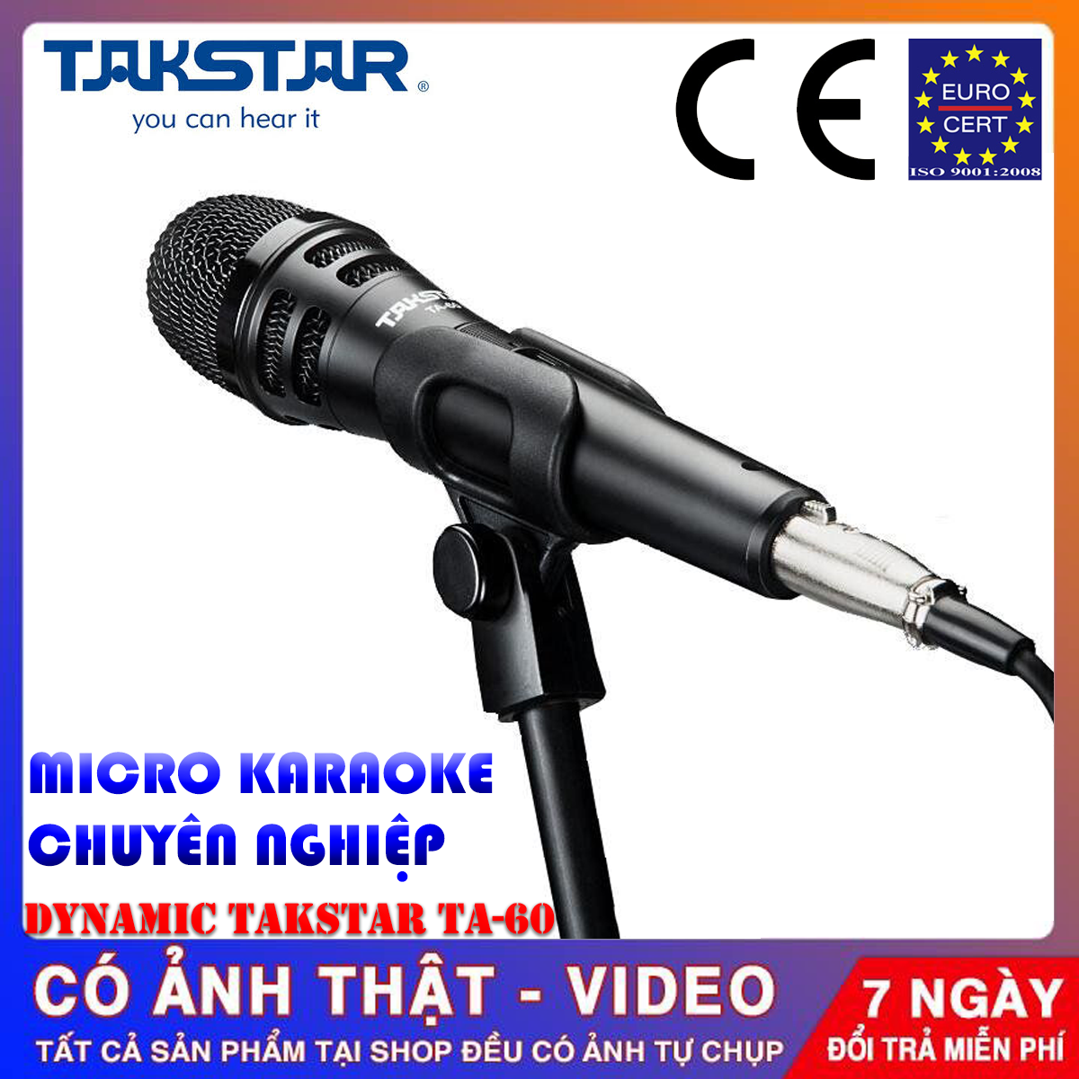 Micro karaoke Dynamic Takstar TA-60