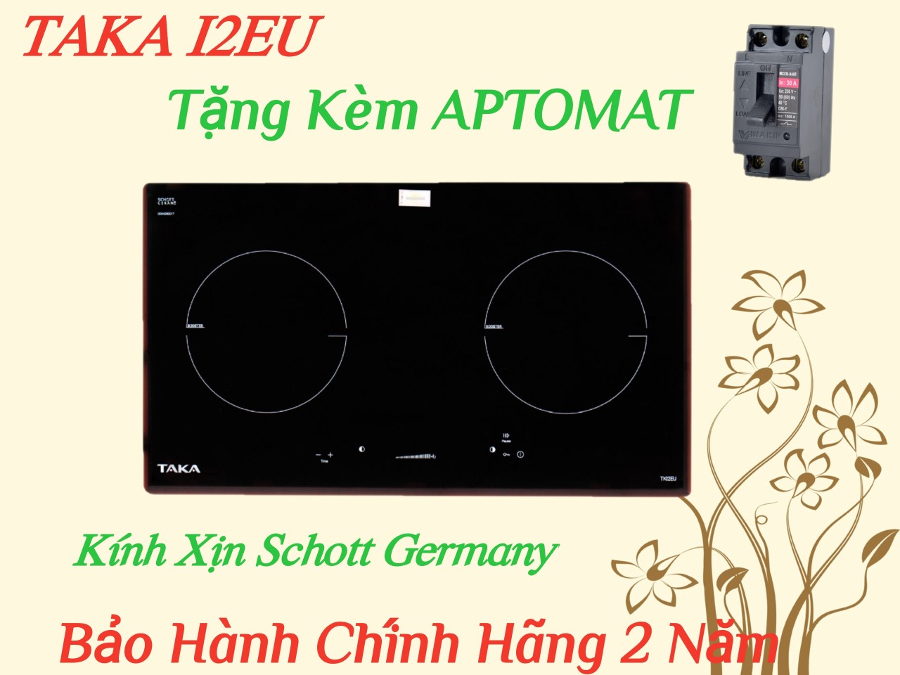 Bếp từ Taka I2EU