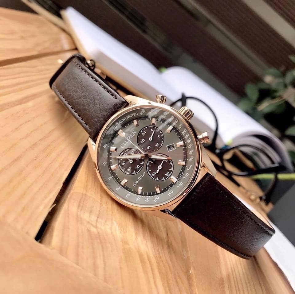 Đồng Hồ Nam Dây Da Citizen AT2393-17H
