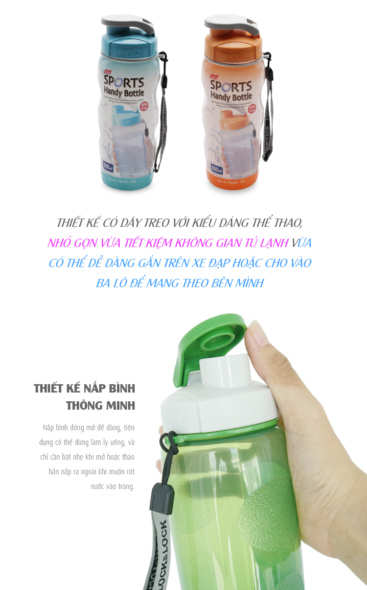 Bình nước Lock&Lock Sport HAP608 700ml