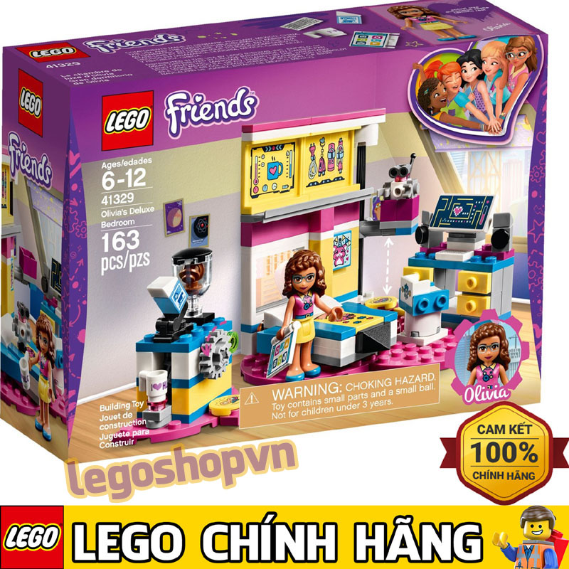 Đồ chơi Lego Friends 41329 - Phòng ngủ sang trọng của Olivia