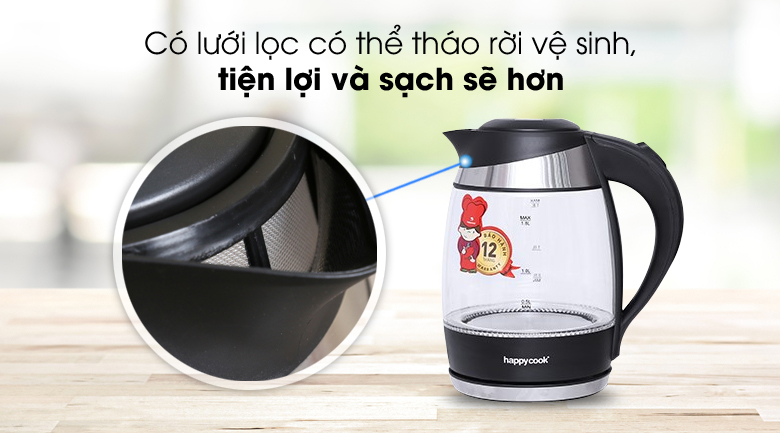 Bình Siêu Tốc HappyCook HEK-182G (1.8L)