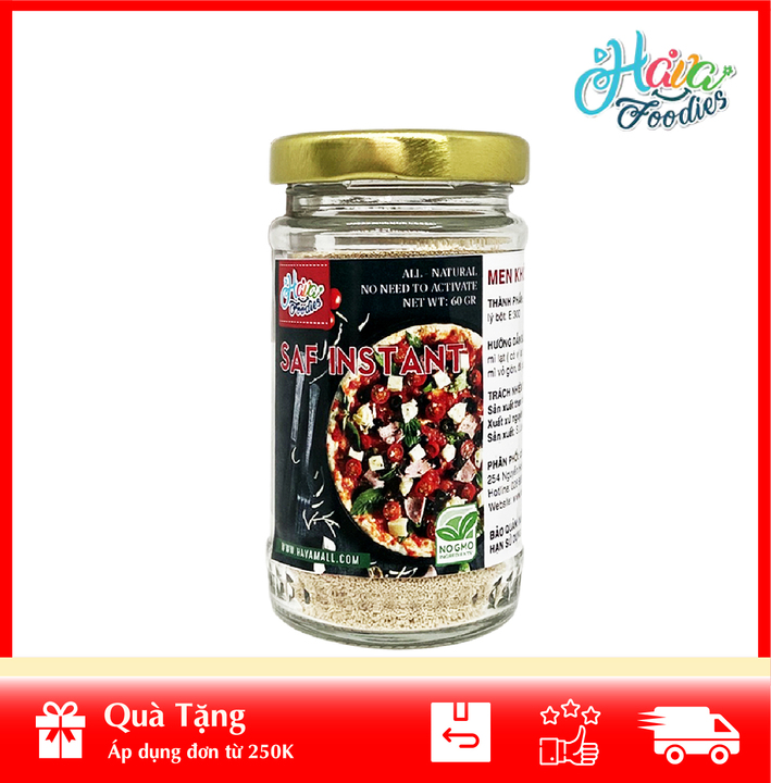 Men Khô mặn/ngọt Saf 60g