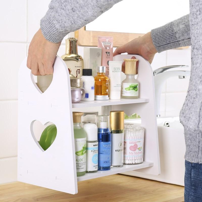 Bộ đồ dùng nhà tắm họa tiết trái tim