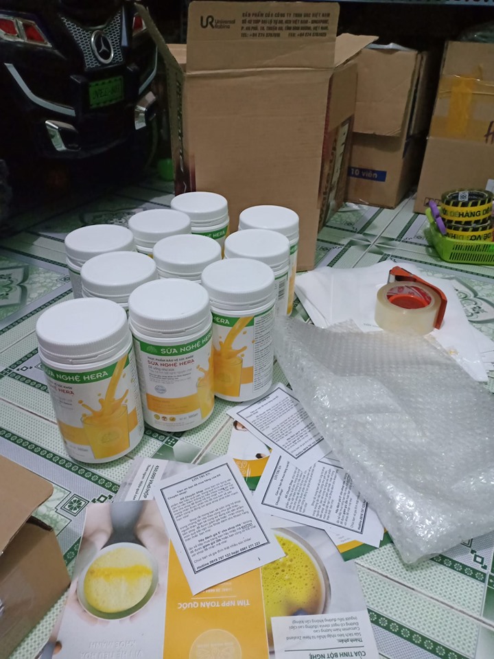 Sữa nghệ Hera 500g combo 3 hộp