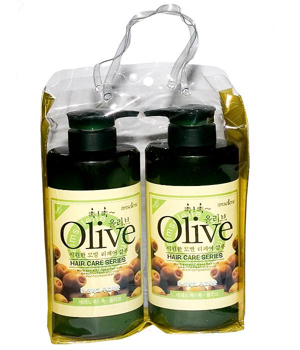 Cặp Dầu Gội Xả Olive 800ml