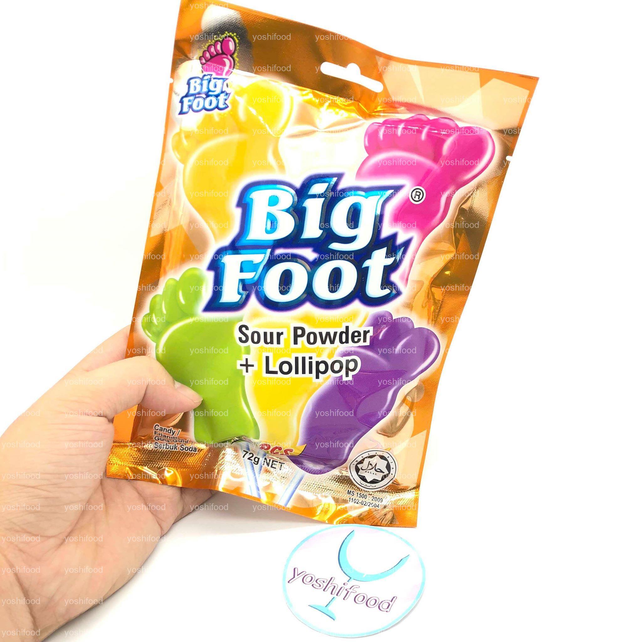 Kẹo que trái cây BigFoot - gói 72g