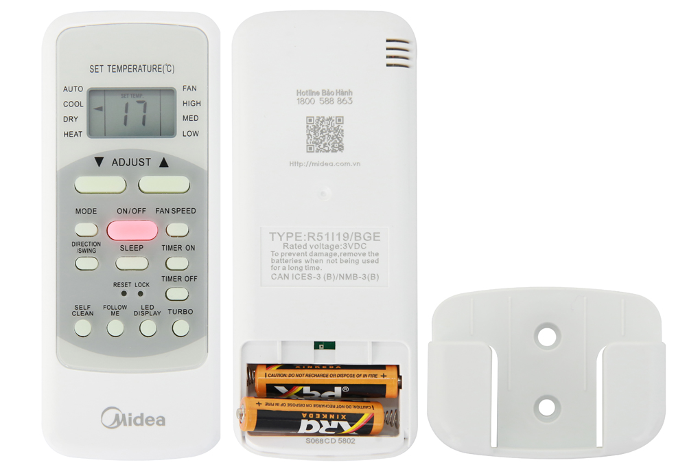 Máy lạnh/điều hòa Midea MSAF-13CRN8 1.5 HP