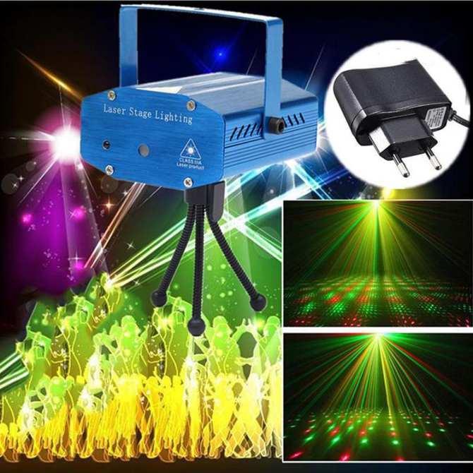 Máy Chiếu Sao Mini Laser Stage Lighting