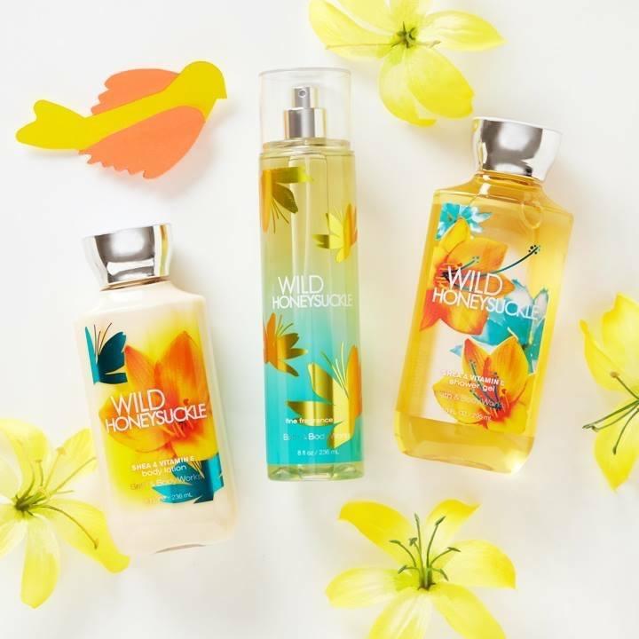Sữa tắm Wild Honeysuckle Bath Body Works 295ml