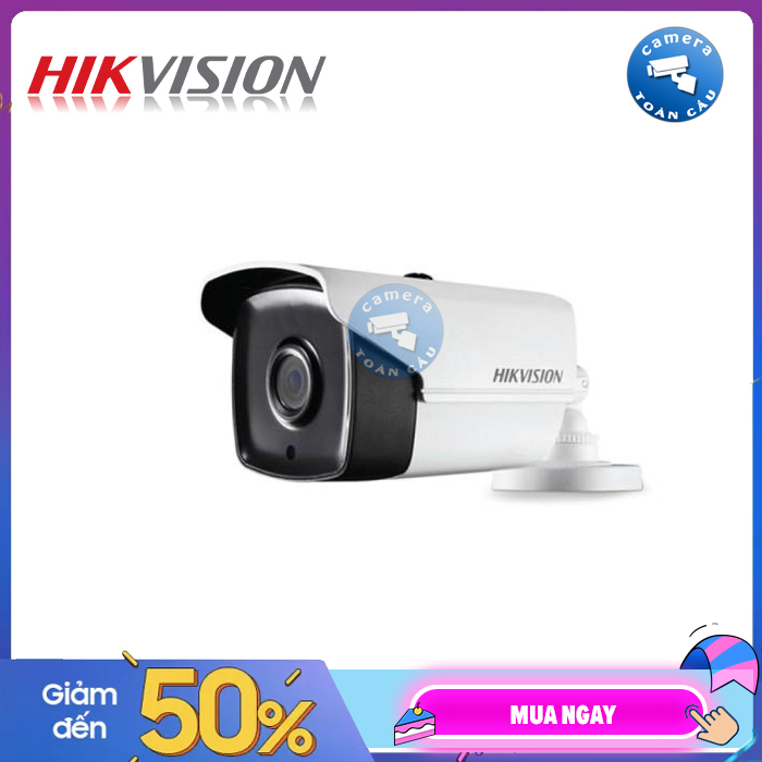 Camera HD-TVI Hikvision DS-2CE16H0T-IT3 - 5MP