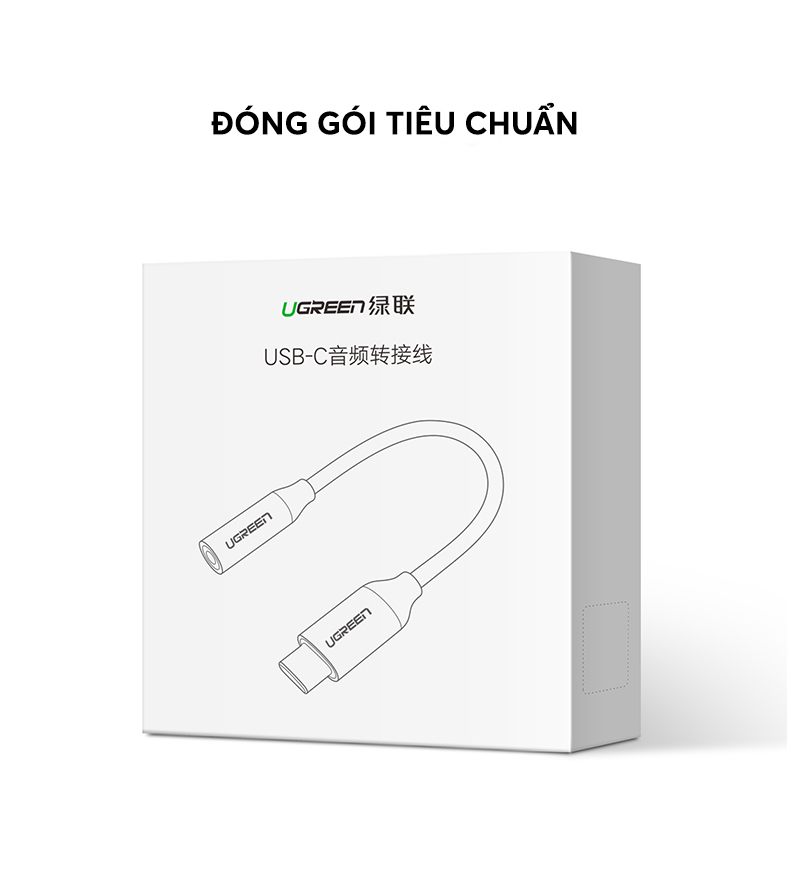 Cáp USB C to 3.5mm Headphone Jack Ugreen 30632