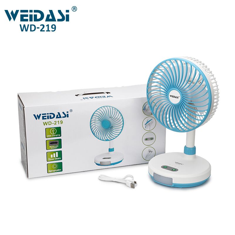 QUẠT SẠC TÍCH ĐIỆN WEIDASI WD-219
