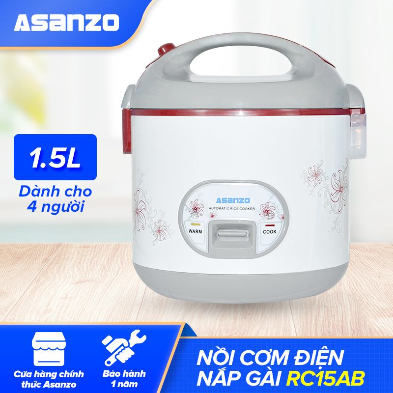 Nồi cơm điện Asanzo RC-15AB