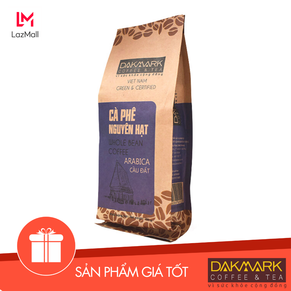 Cà phê hạt DakMark Cầu Đất 500g