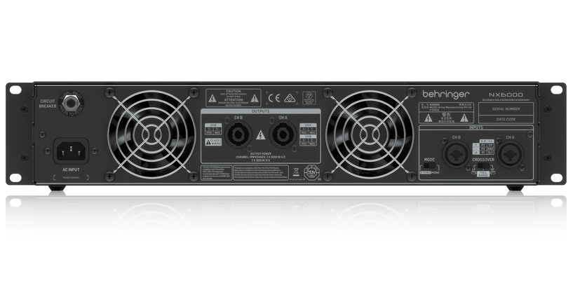 Bộ khuếch đại công suất Behringer NX6000D/NX6000