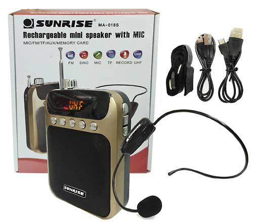 Máy trợ giảng không dây Sunrise MA-018S