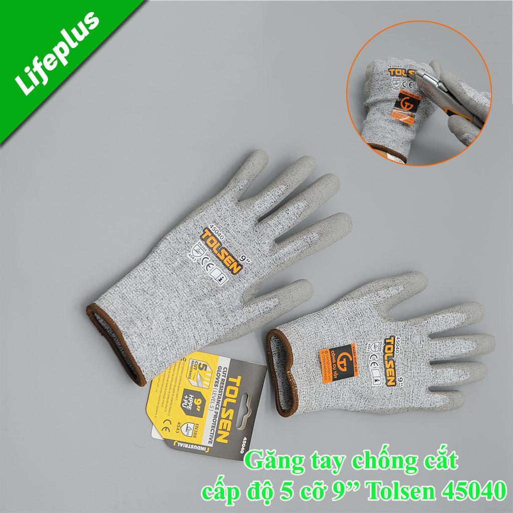 Bao tay công nghiệp Tolsen 45040 9inch