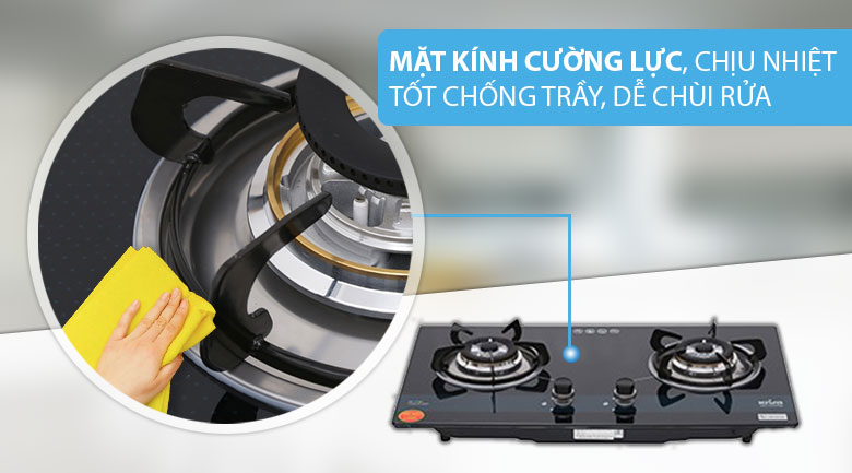 Bếp gas Kiwa KW-777GE/JP/CP/GH/GIN