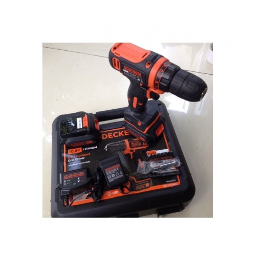 Máy khoan vặn vít Black Decker BDCDD12KB-B1