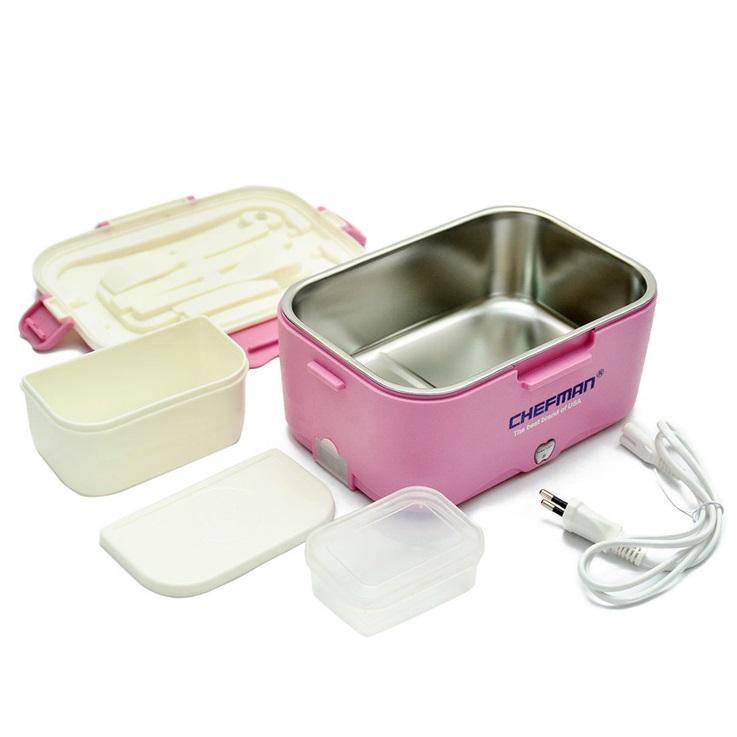 Hộp cơm hâm nóng Chefman ruột inox CM-112I