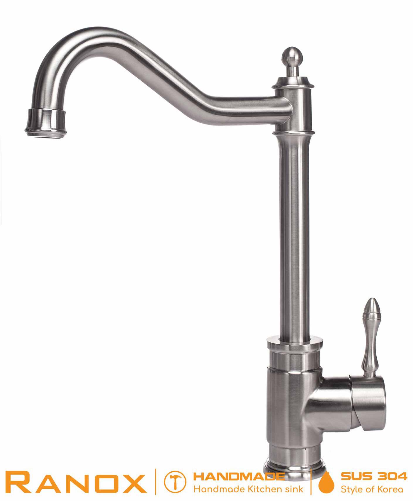 COMBO CHẬU ÂM MẶT ĐÁ VÒI CỔ ĐIỂN RANOX RN24