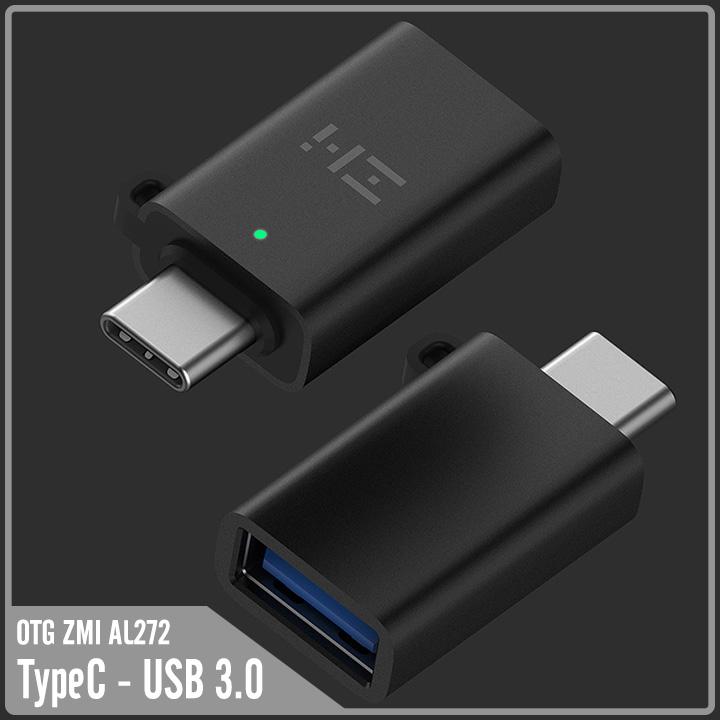 USB OTG Zmi AL272 chuyển từ TypeC USB 3.0