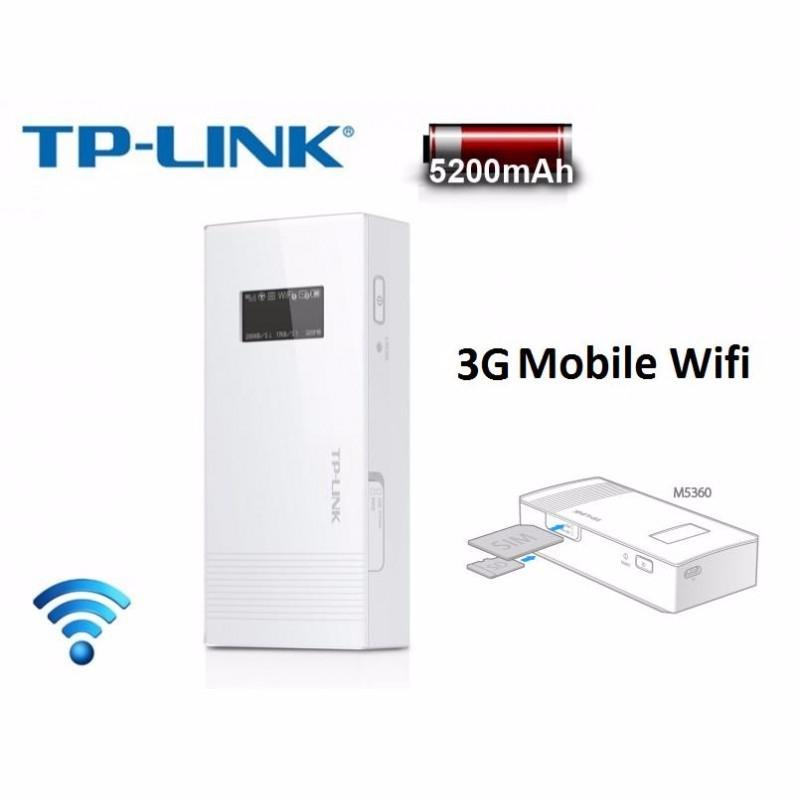 Bộ phát sóng wifi 3G kiêm sạc dự phòng TP-LINK M5360